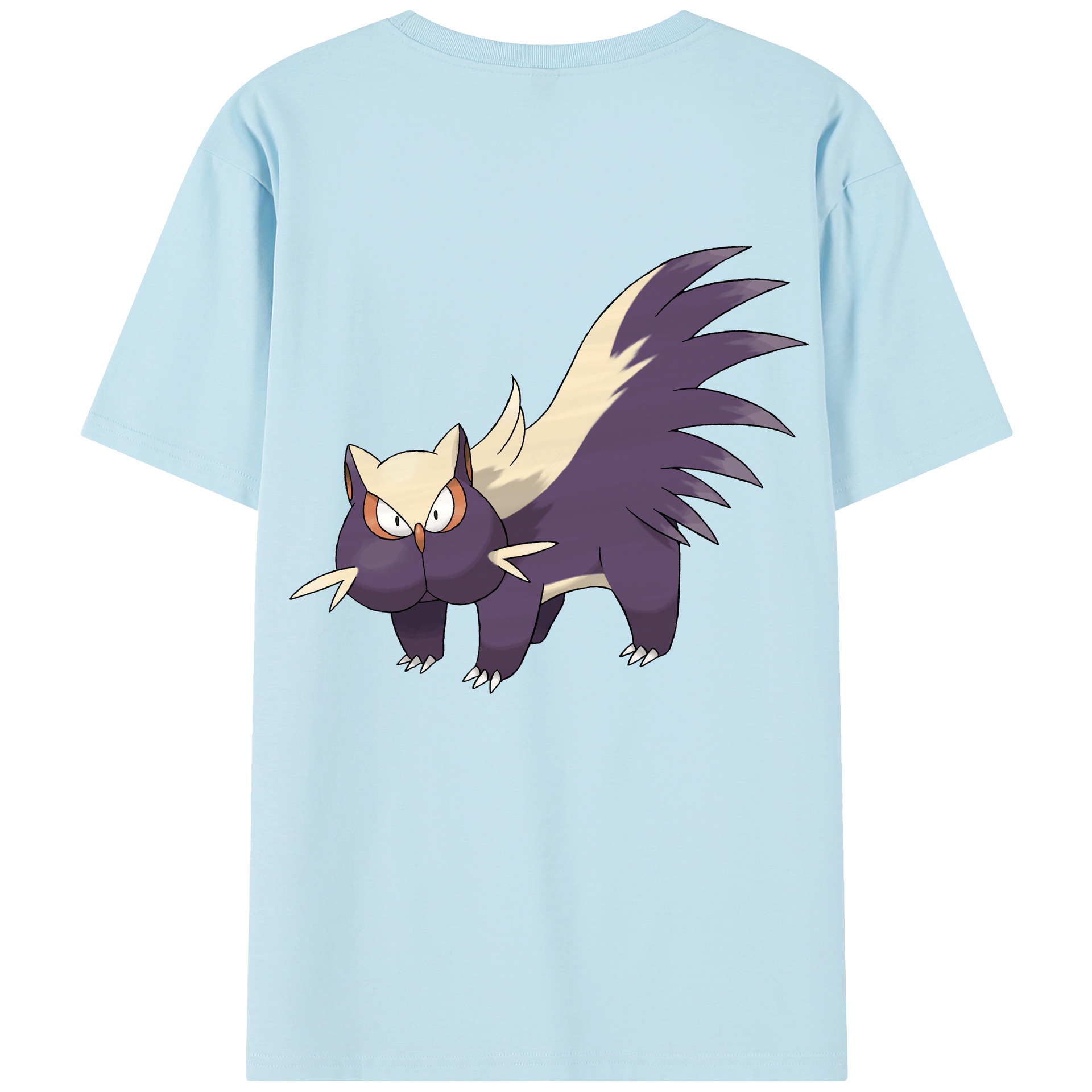 （画像用） ポケットモンスター Pokémon 綿100％半袖Tシャツ（背面プリント）
